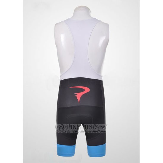 2011 Cycling Jersey Pinarello Sky Blue and Black Short Sleeve and Bib Short