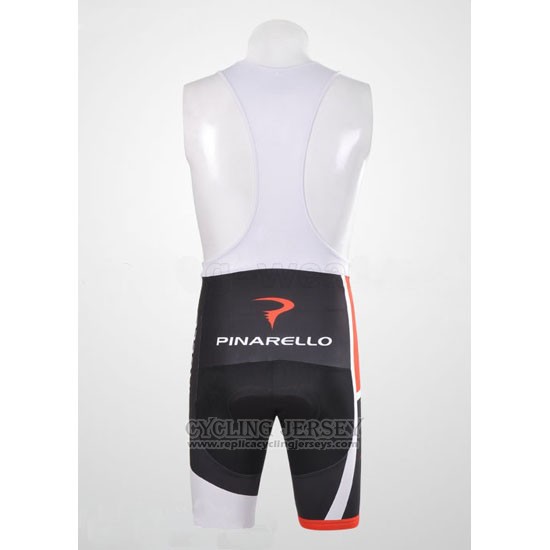 2012 Cycling Jersey Pinarello Red and White Short Sleeve and Bib Short