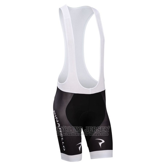 2014 Cycling Jersey Pinarello Black and White Short Sleeve and Bib Short
