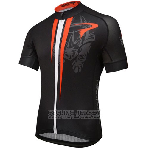 2016 Cycling Jersey Pinarello Black Red Short Sleeve and Bib Short