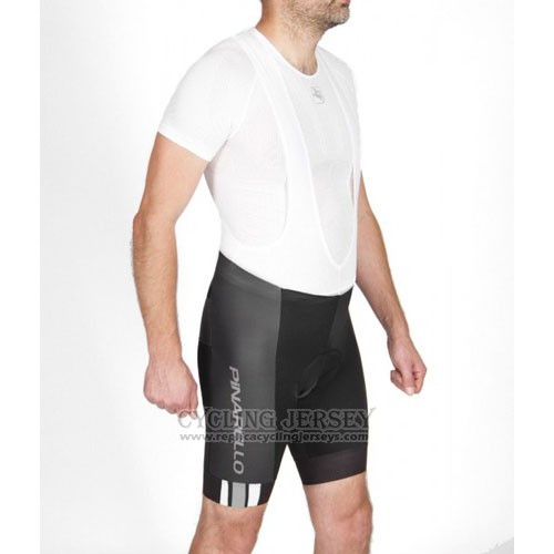 2016 Cycling Jersey Pinarello Black and White Short Sleeve and Bib Short