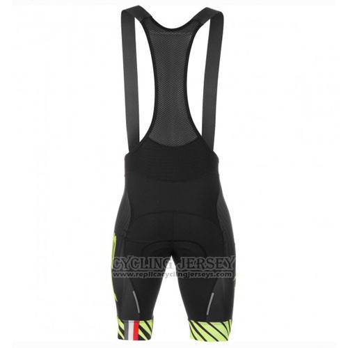 2016 Cycling Jersey Pinarello Black and Yellow Short Sleeve and Bib Short