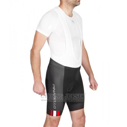 2016 Cycling Jersey Pinarello Red and Black Short Sleeve and Bib Short