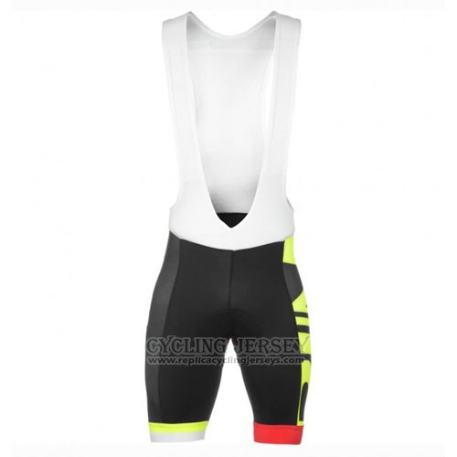 2016 Cycling Jersey Pinarello Red and Yellow Short Sleeve and Bib Short