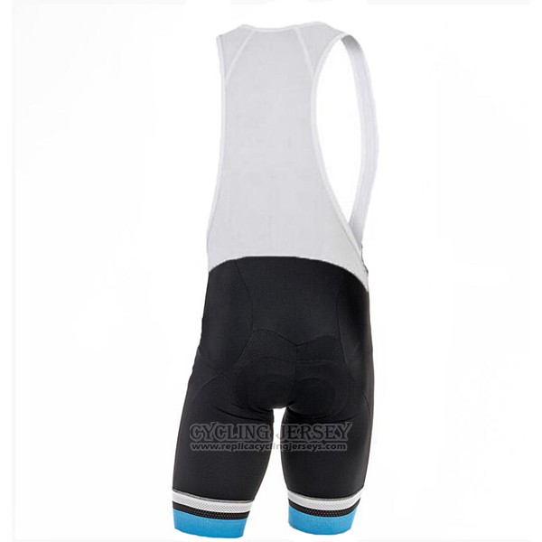 2017 Cycling Jersey Pinarello Black and Blue Short Sleeve and Bib Short