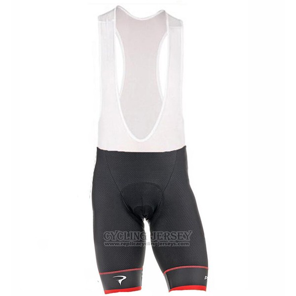 2017 Cycling Jersey Pinarello Black and Red Short Sleeve and Bib Short