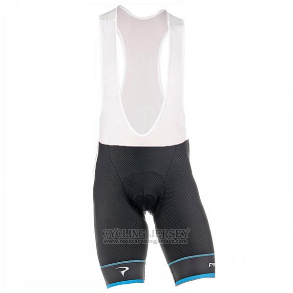 2017 Cycling Jersey Pinarello Blue and Black Short Sleeve and Bib Short
