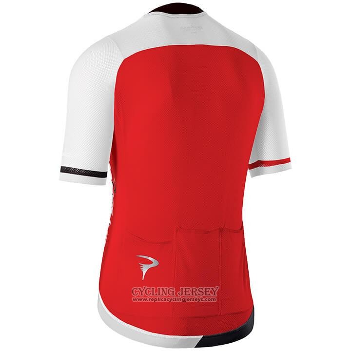 2020 Cycling Jersey Pinarello Red White Short Sleeve And Bib Short