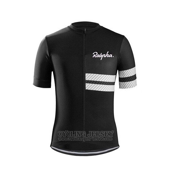 2019 Cycling Jersey Ralph Black White Short Sleeve and Bib Short