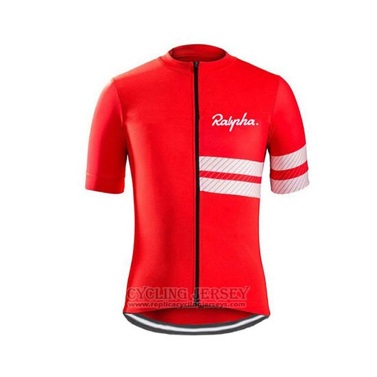 2019 Cycling Jersey Ralph Red White Short Sleeve and Bib Short