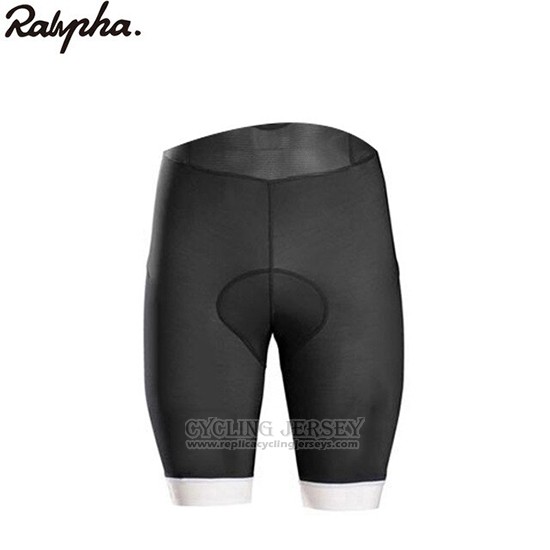 2019 Cycling Jersey Ralph White Black Short Sleeve and Bib Short