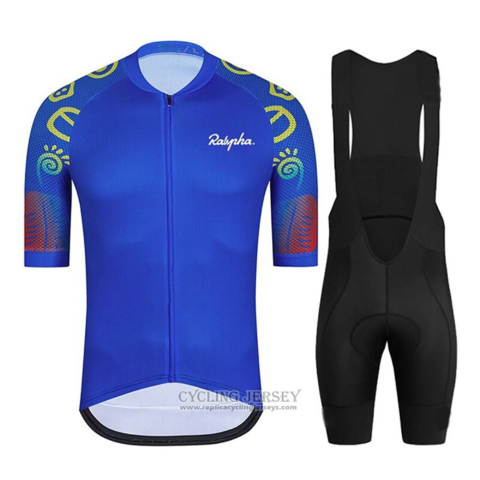 2021 Cycling Jersey Ralph Blue Short Sleeve And Bib Short