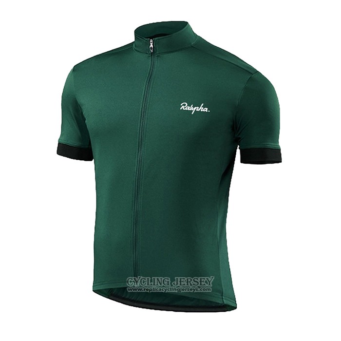 2021 Cycling Jersey Ralph Deep Green Short Sleeve And Bib Short