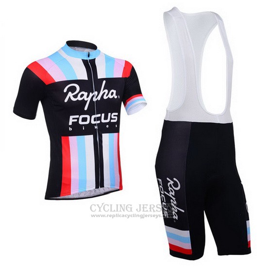 2013 Cycling Jersey Rapha Black Short Sleeve and Bib Short
