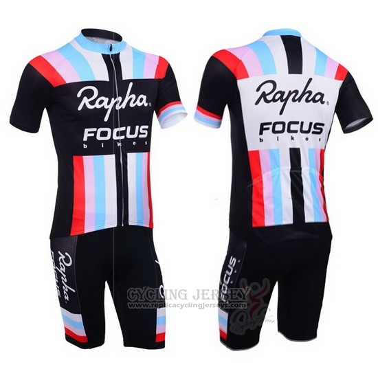 2013 Cycling Jersey Rapha Black Short Sleeve and Bib Short