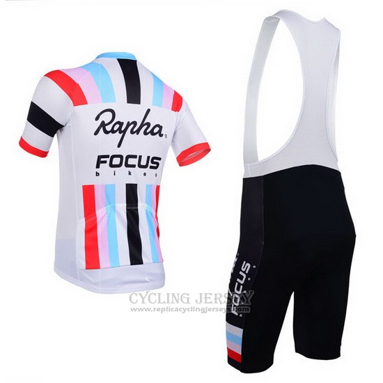 2013 Cycling Jersey Rapha White Short Sleeve and Bib Short