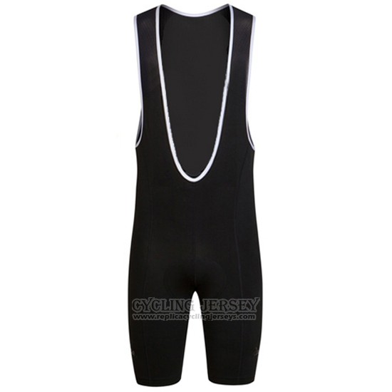 2016 Cycling Jersey Rapha Blue and Black Short Sleeve and Bib Short