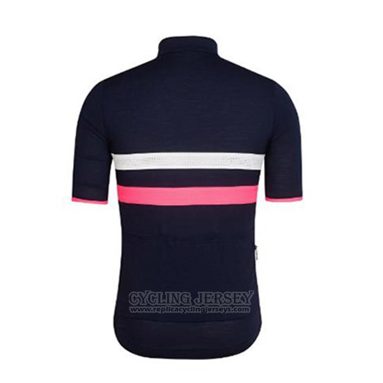 2018 Cycling Jersey Ralph Blue Deep and Pink Short Sleeve and Bib Short