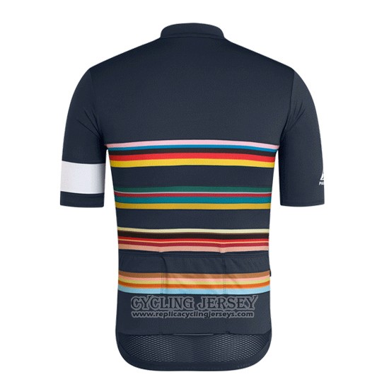 2019 Cycling Jersey Paul Smith Rapha Dark Azul Short Sleeve And Bib Short
