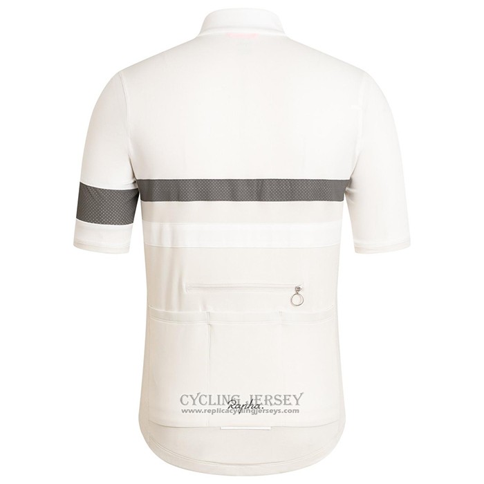 2021 Cycling Jersey Rapha White Short Sleeve And Bib Short