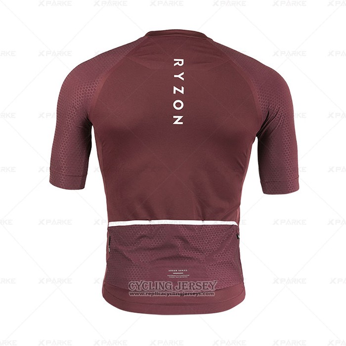 2020 Cycling Jersey Ryzon Red Short Sleeve And Bib Short