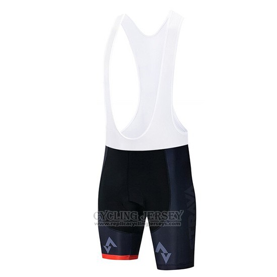 2019 Cycling Jersey STRAVA Black Short Sleeve and Bib Short