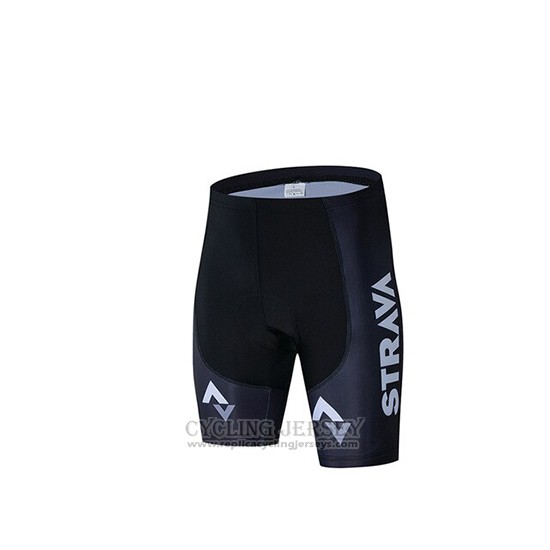 2019 Cycling Jersey STRAVA Blue Short Sleeve and Bib Short