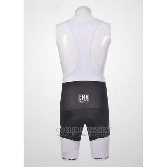 2011 Cycling Jersey Santini Green and White Short Sleeve and Bib Short