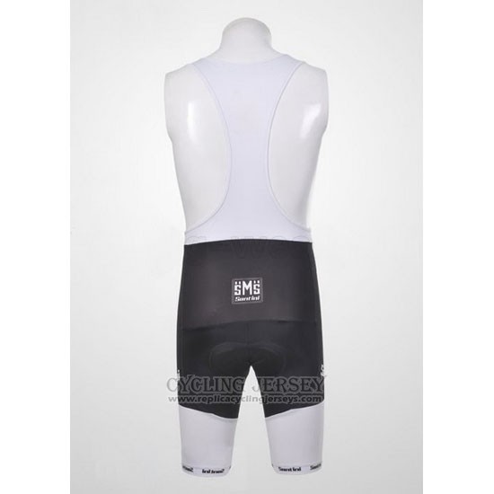2011 Cycling Jersey Santini Light Blue and White Short Sleeve and Bib Short