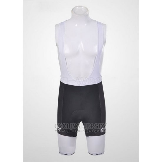 2011 Cycling Jersey Santini Red and White Short Sleeve and Bib Short