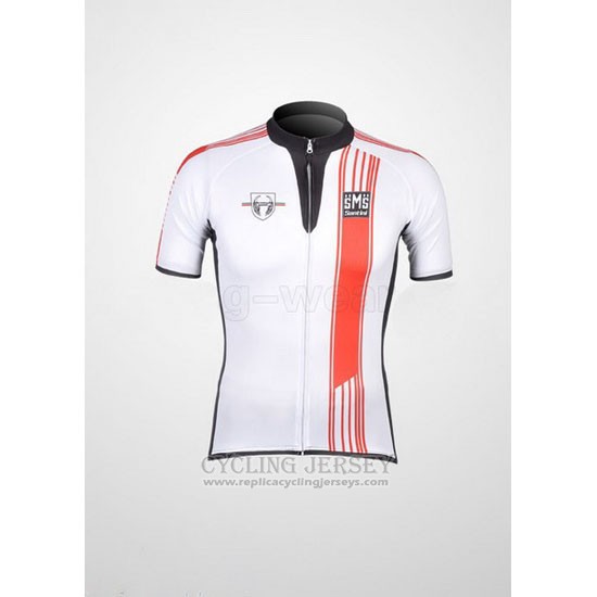 2012 Cycling Jersey Santini Black and White Short Sleeve and Bib Short