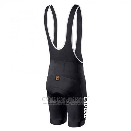 2016 Cycling Jersey Santini White and Blue Short Sleeve and Bib Short
