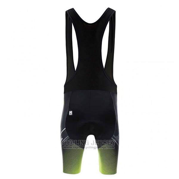 2017 Cycling Jersey Santini Airform Black Short Sleeve and Bib Short