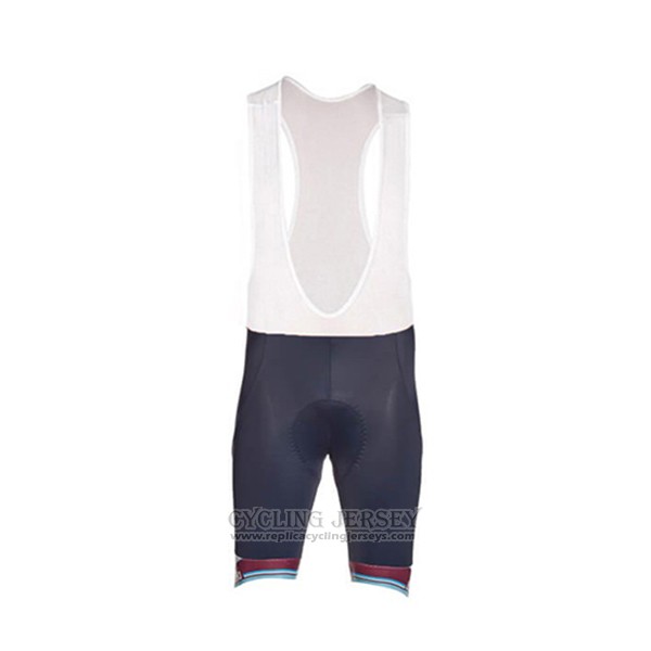 2017 Cycling Jersey Santini Berbenno Light Blue Short Sleeve and Bib Short