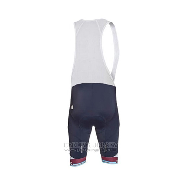 2017 Cycling Jersey Santini Berbenno Light Blue Short Sleeve and Bib Short