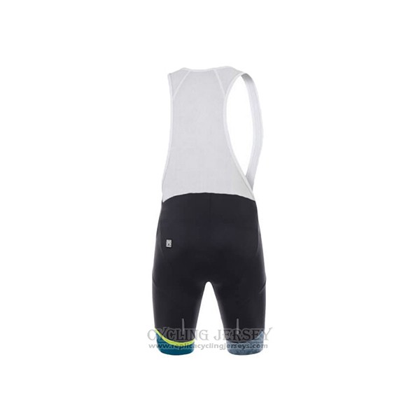 2017 Cycling Jersey Santini Fertiberia White Short Sleeve and Bib Short