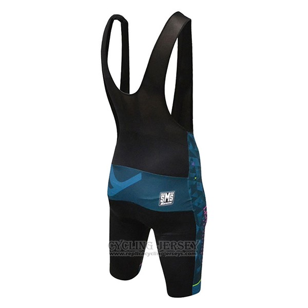 2017 Cycling Jersey Santini Team Green Short Sleeve and Bib Short