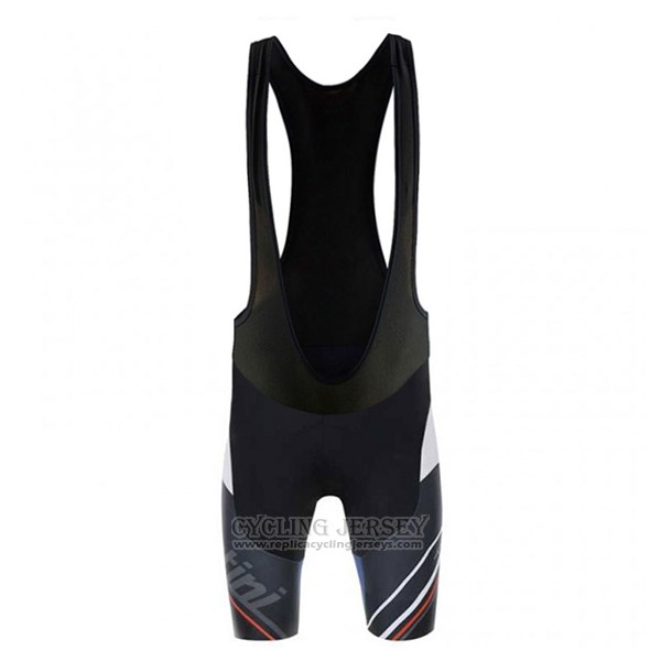 2017 Cycling Jersey Santini Tono Blue and White Short Sleeve and Bib Short