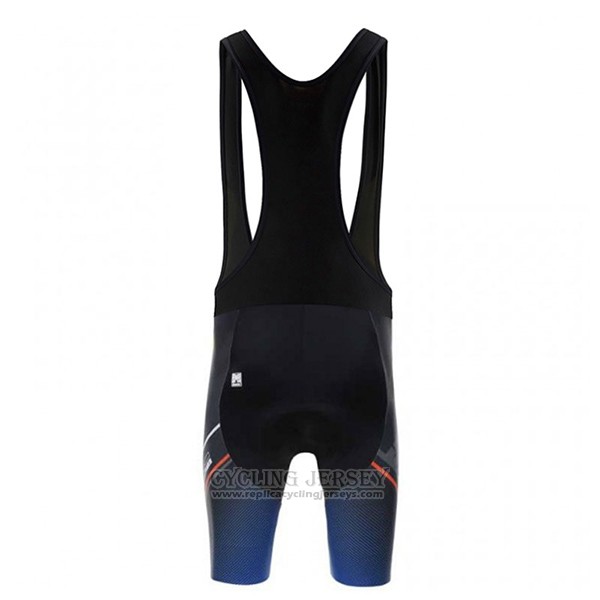 2017 Cycling Jersey Santini Tono Blue and White Short Sleeve and Bib Short