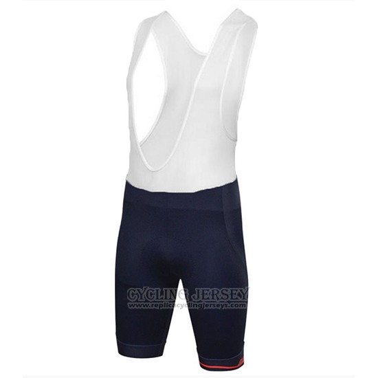 2018 Cycling Jersey Tour Down Under Santini Red Short Sleeve and Bib Short