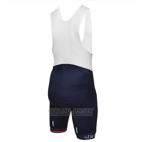 2018 Cycling Jersey Tour Down Under Santini Red Short Sleeve and Bib Short