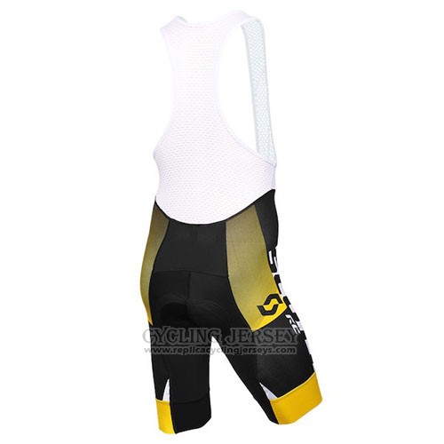 2016 Cycling Jersey Scott Black Short Sleeve and Bib Short