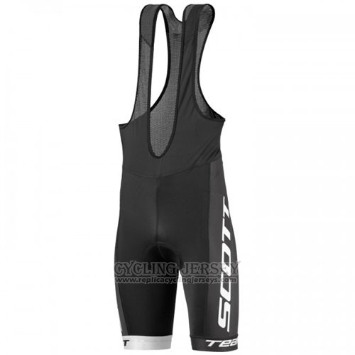 2016 Cycling Jersey Scott White and Bluee Short Sleeve and Bib Short