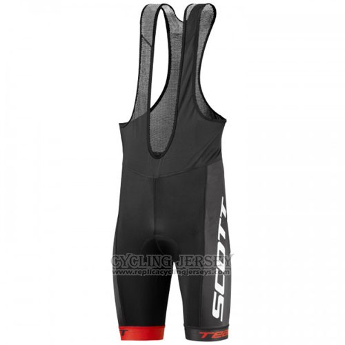 2016 Cycling Jersey Scott Yellow and White Short Sleeve and Bib Short