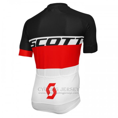 2016 Cycling Jersey Scott Yellow and White Short Sleeve and Bib Short