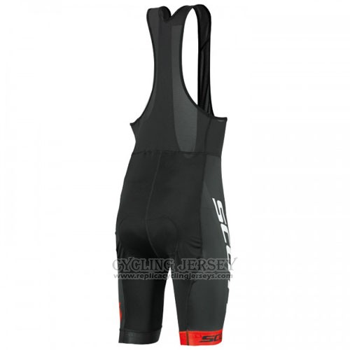 2016 Cycling Jersey Scott Yellow and White Short Sleeve and Bib Short