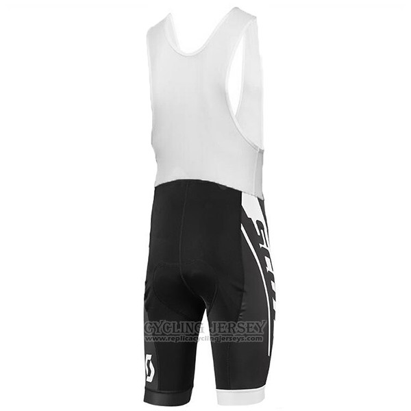 2017 Cycling Jersey Scott White Short Sleeve and Bib Short