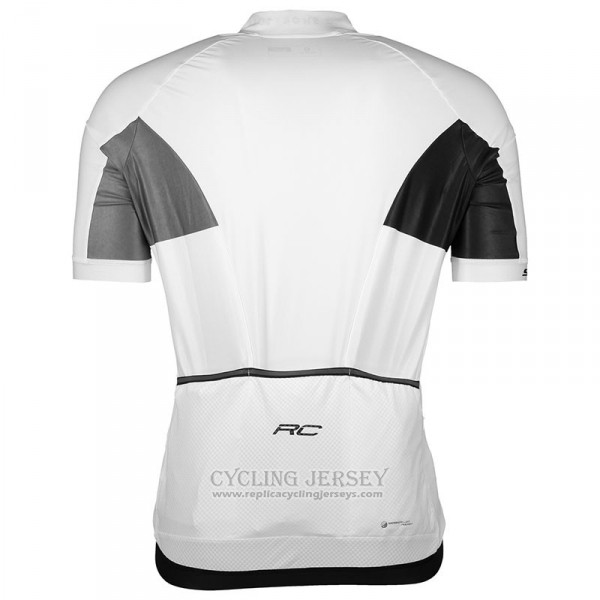 2018 Cycling Jersey Scott Rc Gray White Short Sleeve Salopette