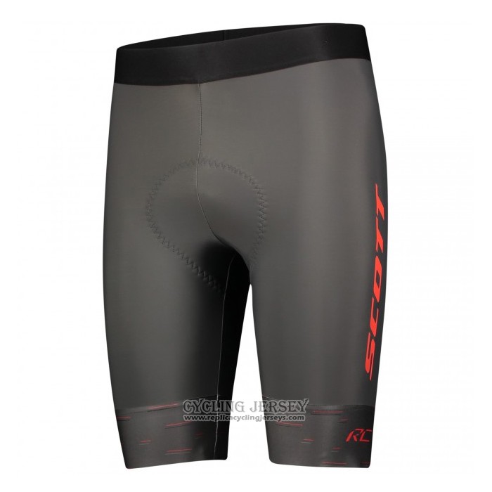 2021 Cycling Jersey Scott Red Short Sleeve And Bib Short
