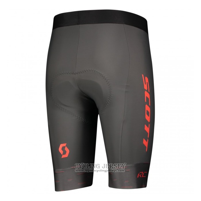 2021 Cycling Jersey Scott Red Short Sleeve And Bib Short